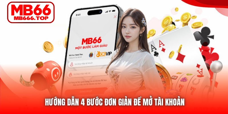 Hướng dẫn 4 bước đơn giản để mở tài khoản 